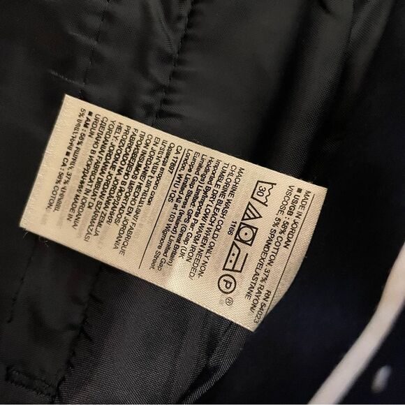 Banana Republic Sloan Fit Ankle Pants Navy Size 6 - Picture 6 of 6